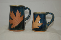leaf mugs